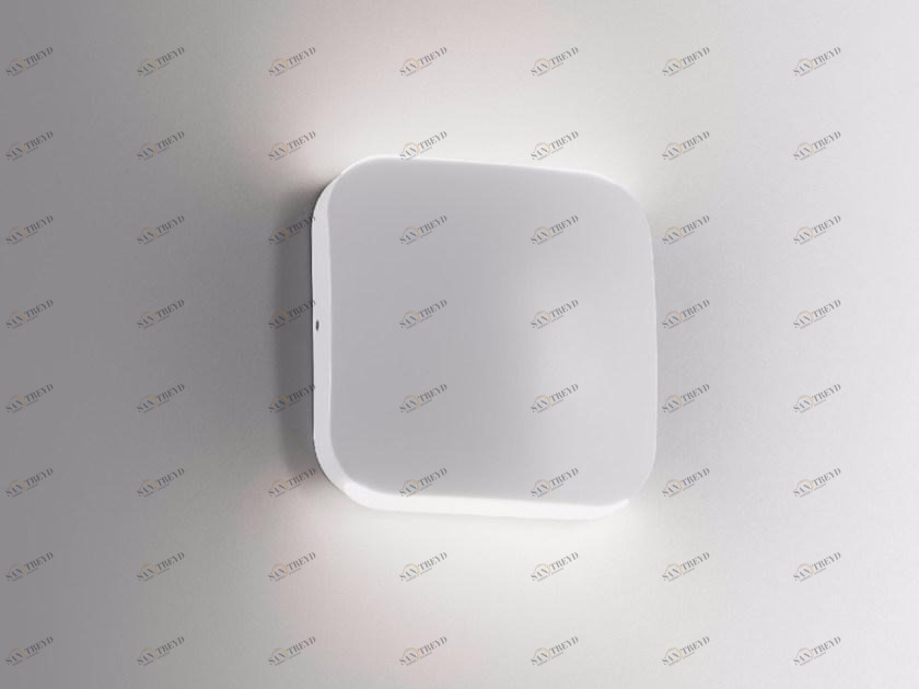 AiLati Настенный светильник из поликарбоната и литого под давлением алюминия Astuccio sun-id-1484891