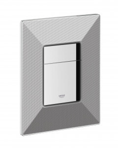 38859XG0 Панель смыва для унитаза Grohe Skate Cosmopolitan хром/черная графика