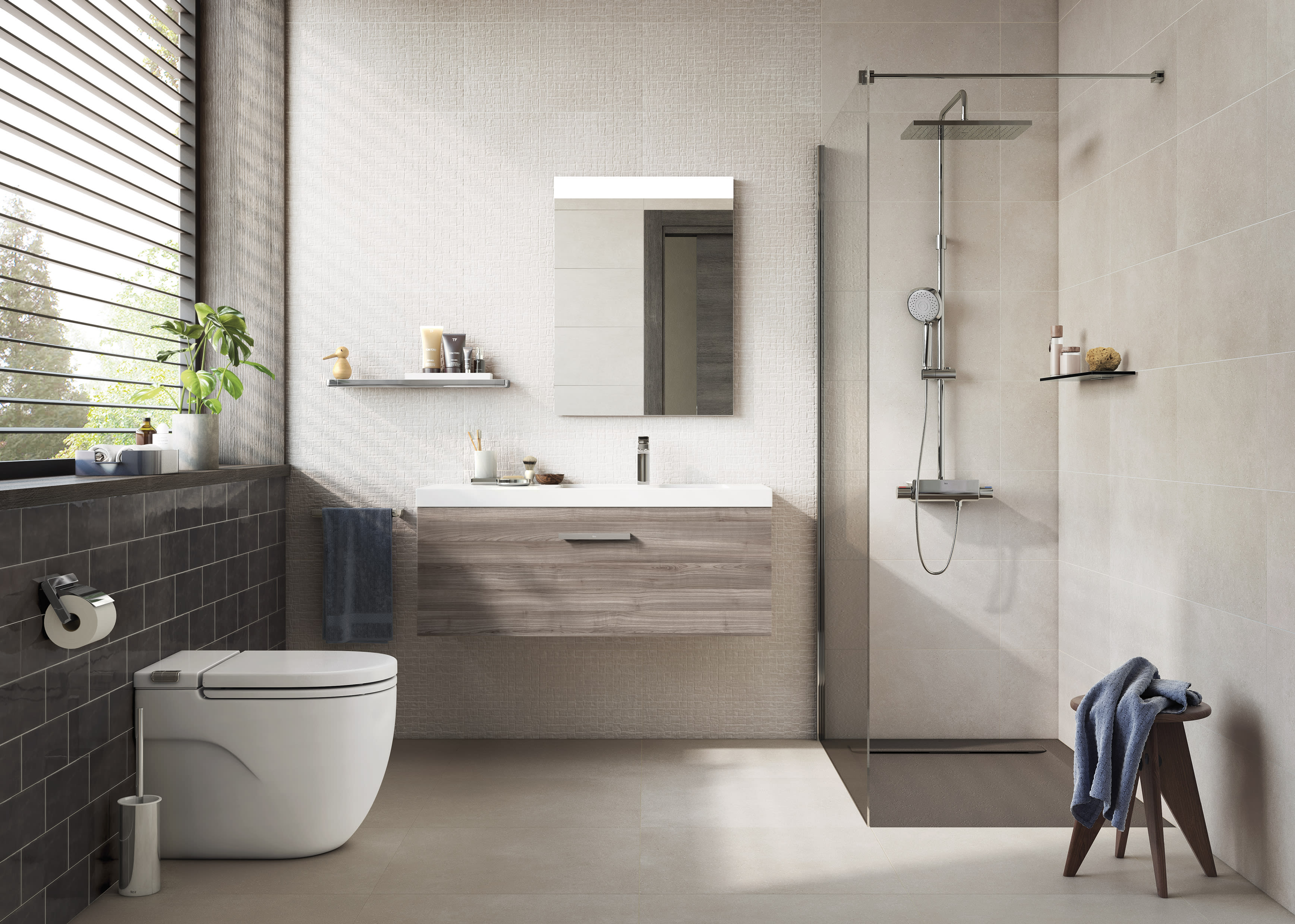 Напольный фарфоровый туалет со встроенным сливным ящиком Roca Meridian ARCH-00130066 - Вид №1