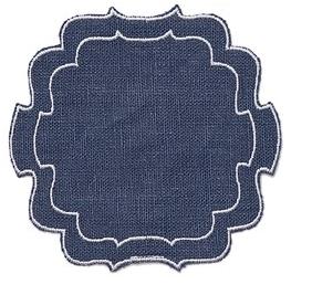 La Gallina Matta Льняная подставка Curly sun-id-1468919 - Вид №6