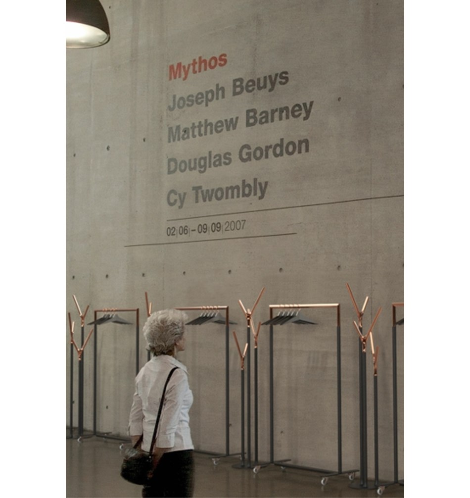 FROST Вешалка 4, комплект » черный / медь Резина / нержавеющая сталь Черный / медь U3013-3-C  - Вид №7