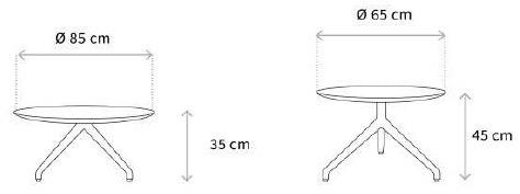 Wagner Круглый деревянный журнальный столик для гостиной W-table sun-id-1421465 - Вид №2