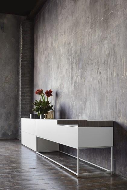 MDF Italia Буфет из лакированной мдф с ящиками Inmotion sun-id-1504058 - Вид №3