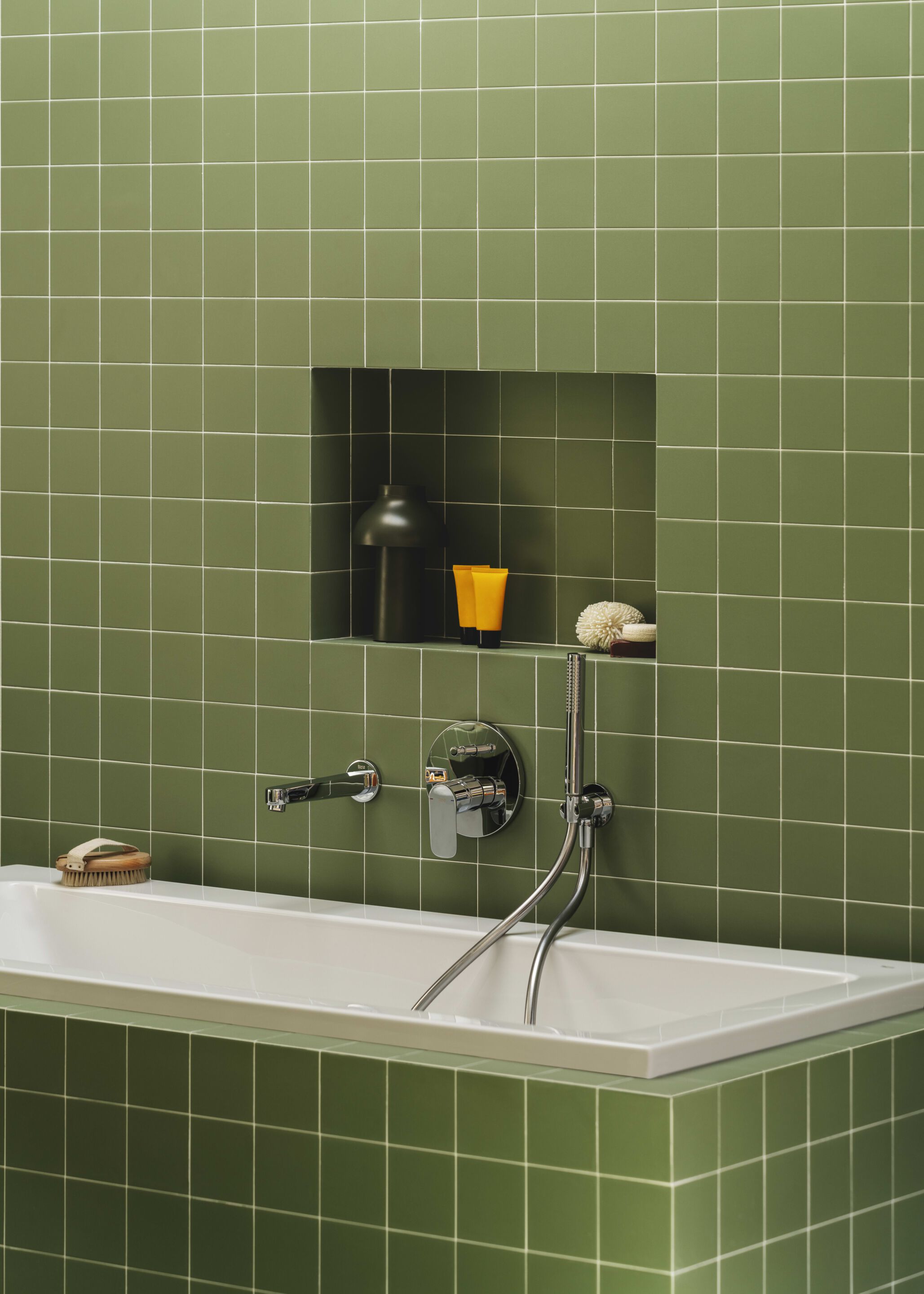 Встраиваемый смеситель для душа с 2 отверстиями Roca Cala ARCH-00127075 - Вид №1