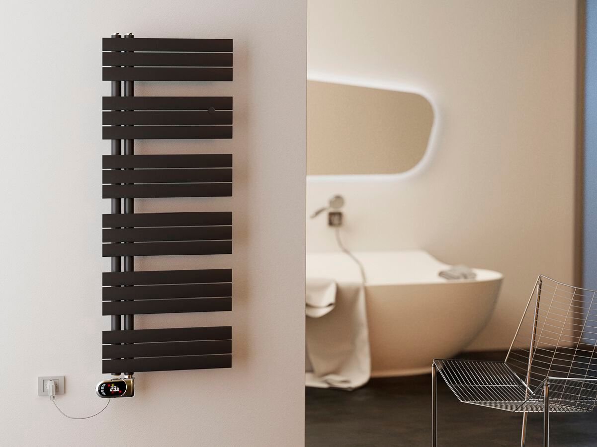 Стальной вертикальный электрический полотенцесушитель Cordivari Келли ARCH-00090376 - Вид №1