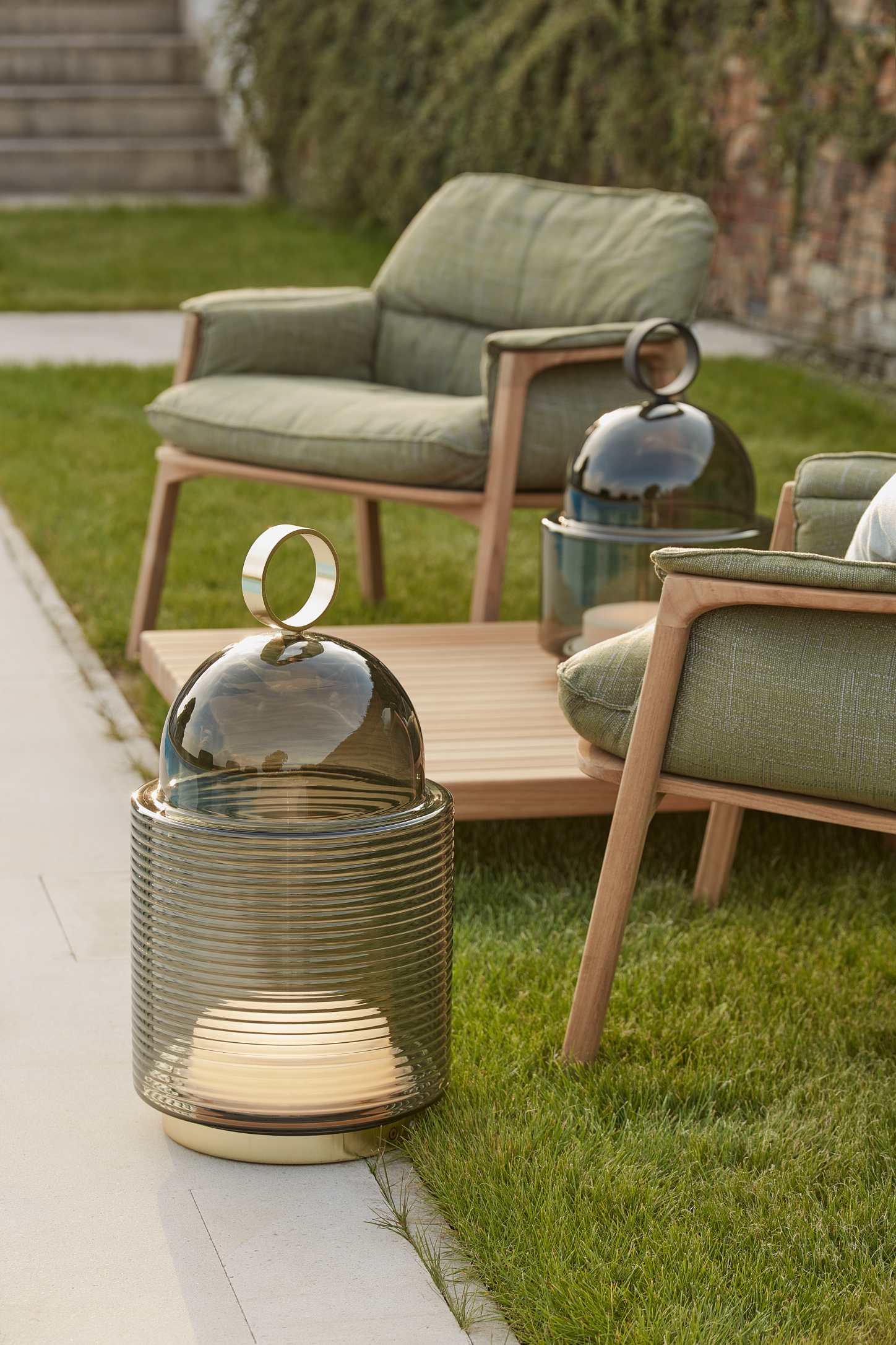 Батарея выдувное стекло светодиодный торшер BROKIS Dome Nomad ARCH-00098223 - Вид №6