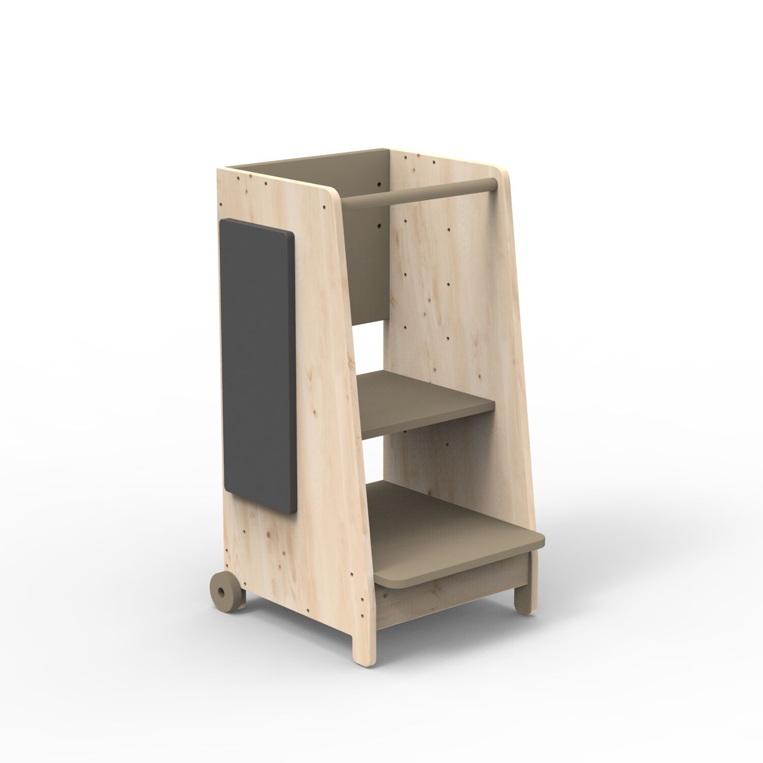 Регулируемая высота деревянный стул Mathy by Bols ASYMETRY ARCH-00149104 - Вид №32