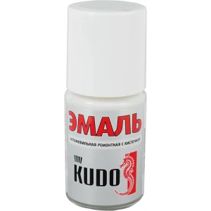 Эмаль автомобильная Kudo с кисточкой цвет белое облако 15Мл 82492045 STLM-2135808