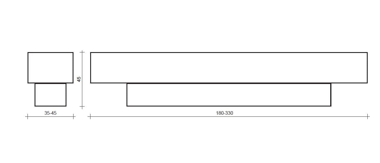 Скамья из ископаемого дуба Teúkhō KORMOS ARCH-00121998 - Вид №6