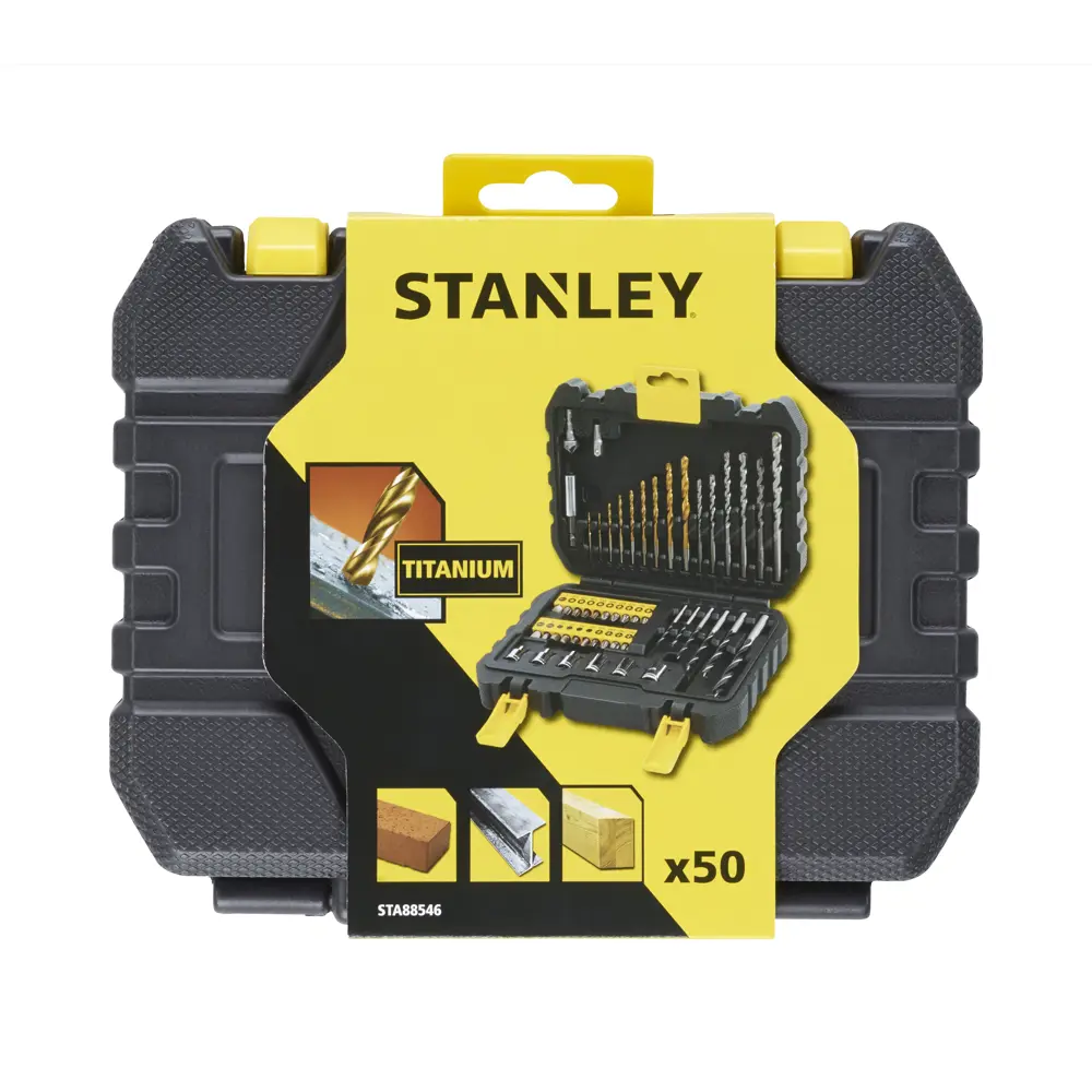 Набор сверл и бит Stanley, 50 шт STLM-2189695 - Вид №4