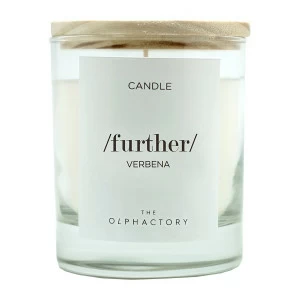 Свеча ароматическая The Olphactory Further "Вербена" AMBIENTAIR  00-3894971 Белый