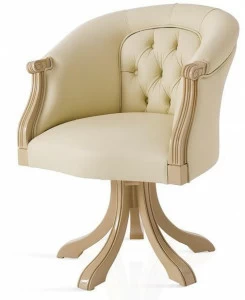 A.R. Arredamenti Стеганое кожаное кресло Harmony 317