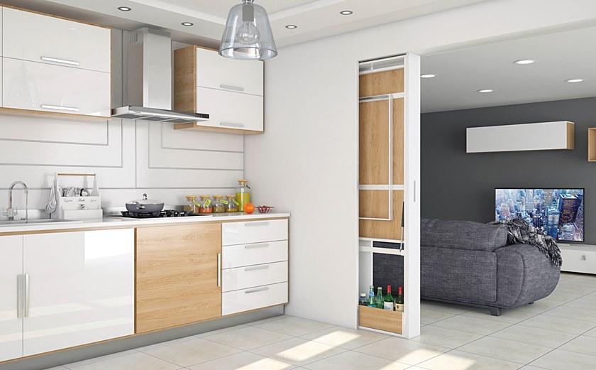 PROTEK® Рама стойки для раздвижной двери с деревянным столом Bigfoot® sun-id-1482796 - Вид №4