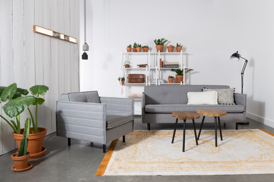 Кресло Jaey, серое Zuiver 3200069 - Вид №6