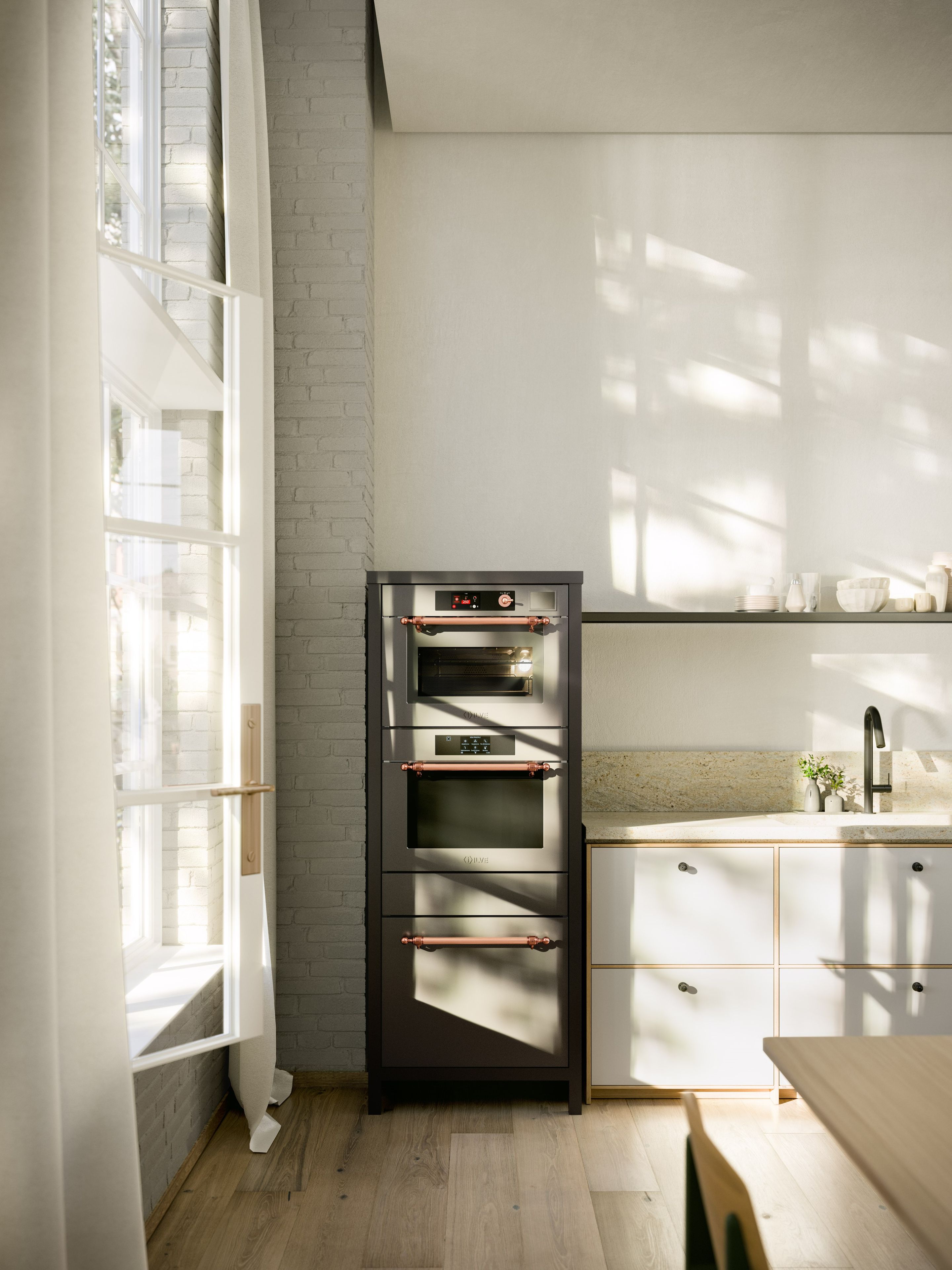 Стальная колонна печи Ilve Nostalgie ARCH-00105540 - Вид №1