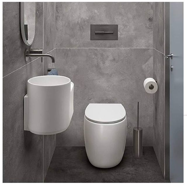 S557T0R0V7.140 Приставной унитаз напольный Синий A. e T. Italia Dot Италия AeT ITALIA DOT 2.0 - Вид №4