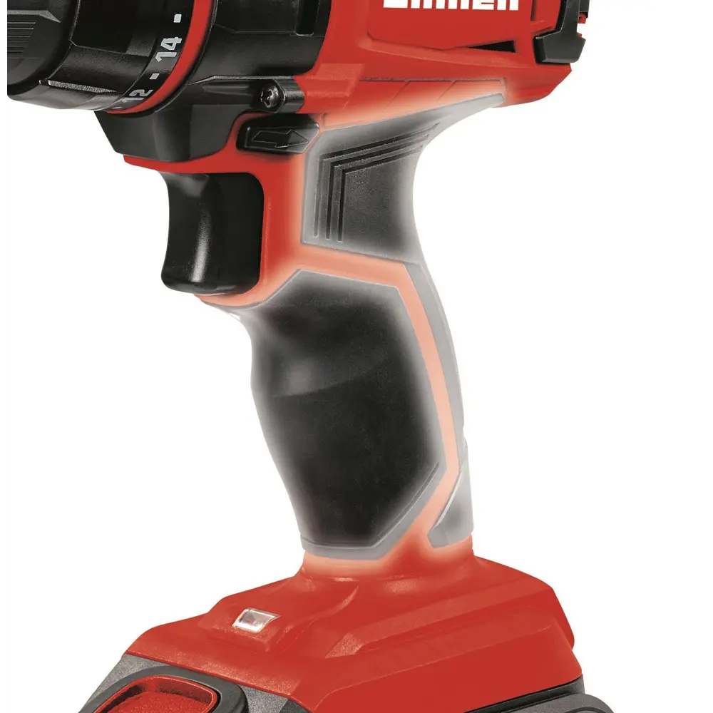 Дрель-шуруповерт аккумуляторная Einhell TC-CD 18-2 Li 4513820, 18 В Li-ion 2x1.3 Ач 19278252 STLM-2135183  - Вид №1