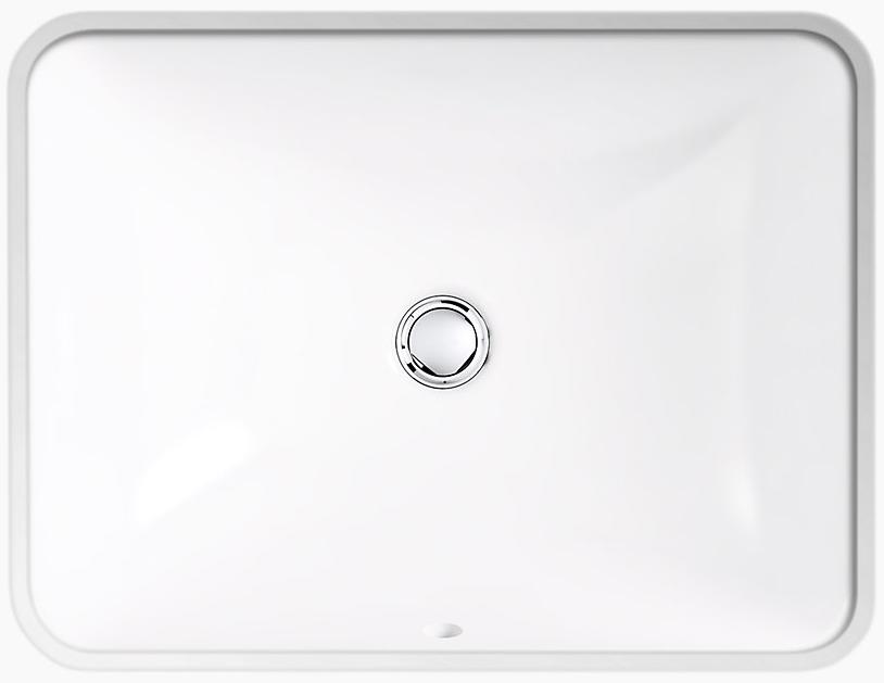 K-20000-95 Накладная раковина под столешницу  прямоугольная Kohler  - Вид №2