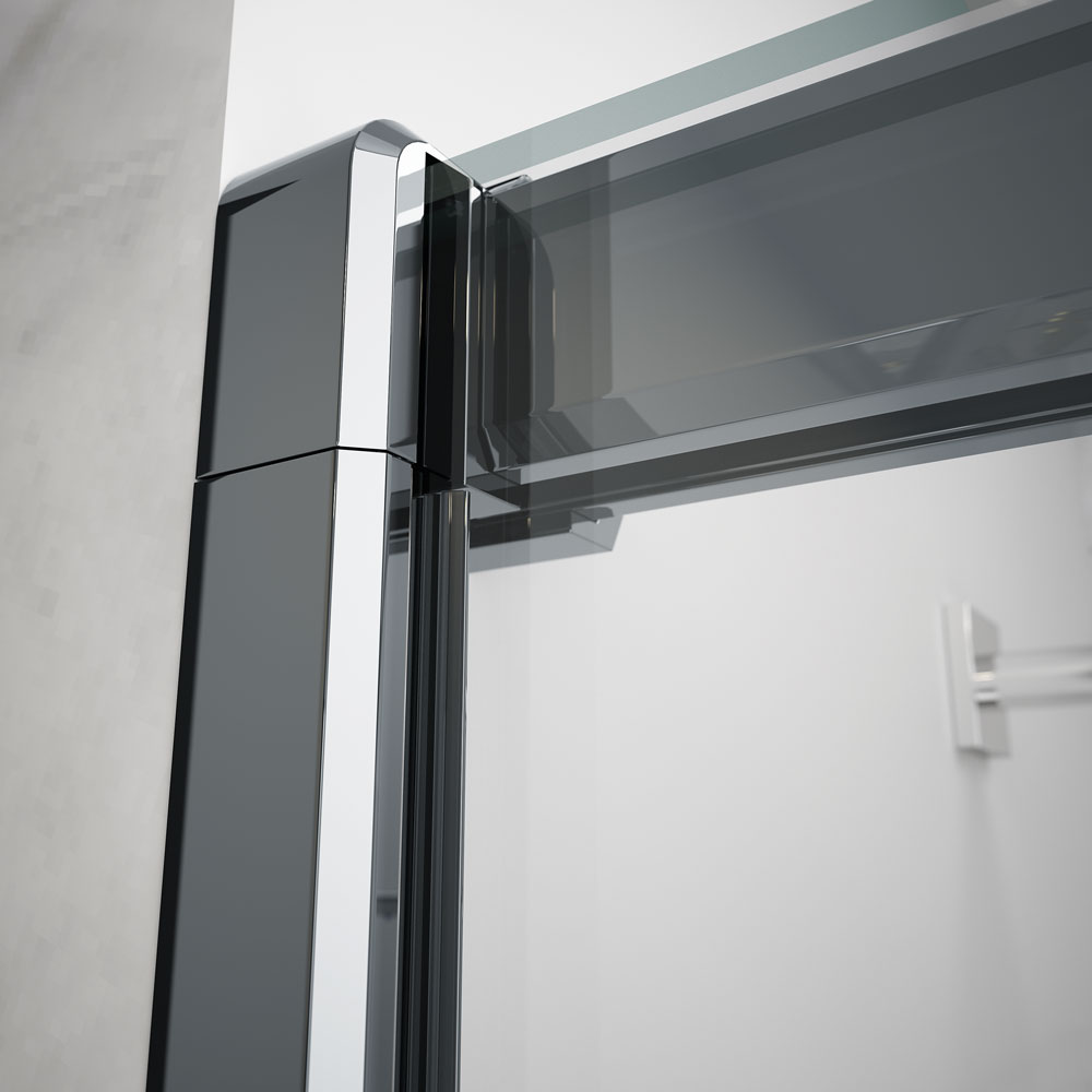 Дверь в нишу GMKLEDACL Merlyn Arysto Хромированный  - Вид №1