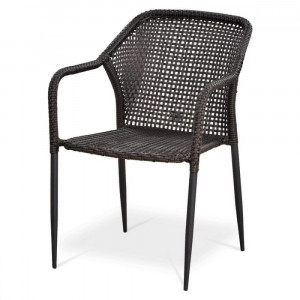 Y35-W2390 Brown Плетеный стул Afina