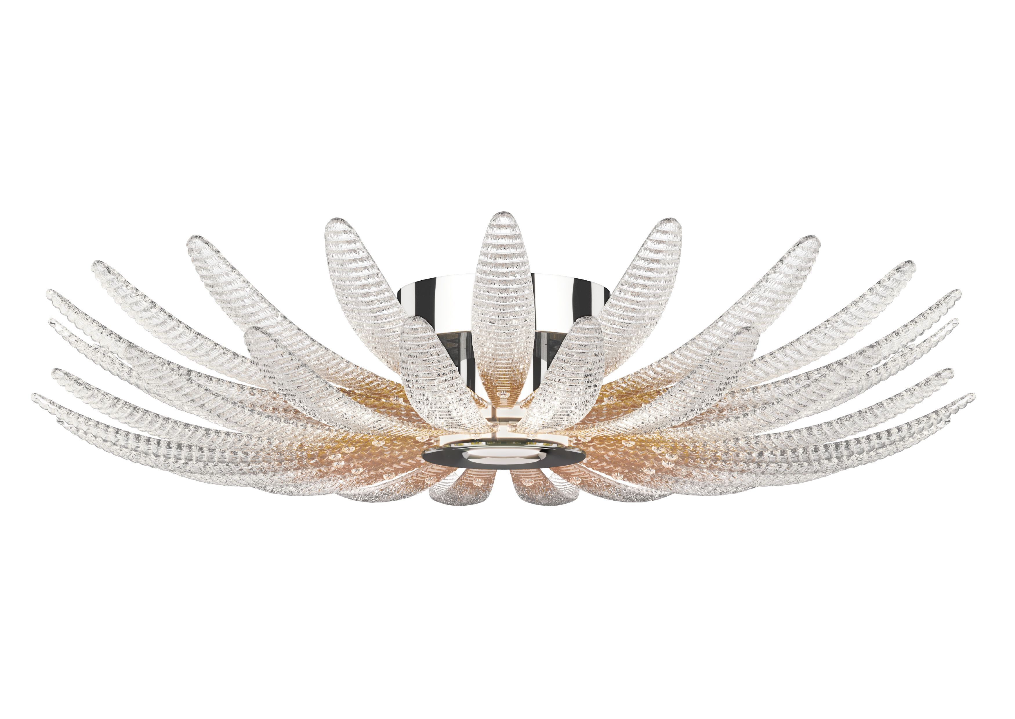 Венецианский Кристалл ручной работы потолочный светильник Barovier&Toso Агава ARCH-00141042 - Вид №5