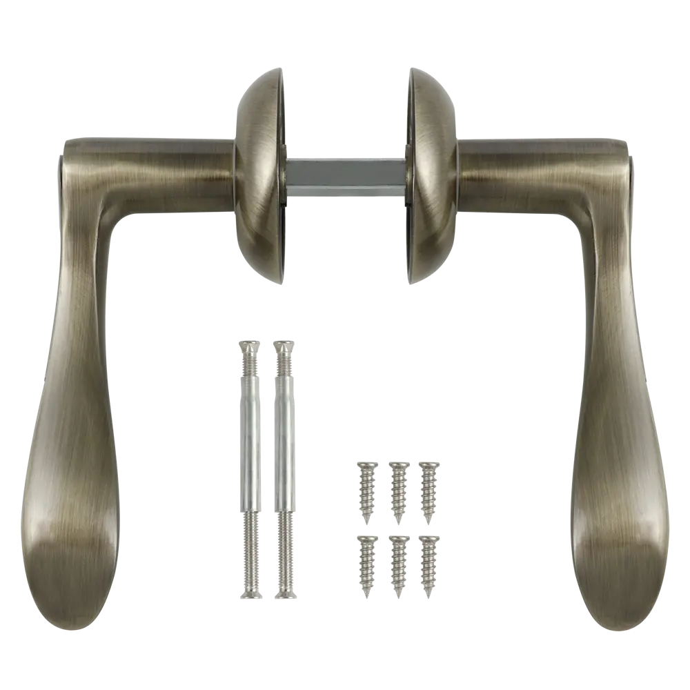 Дверные ручки EDSON EDS-24H-R1 в бронзовом исполнении 85167642 STLM-0902069 - Вид №1