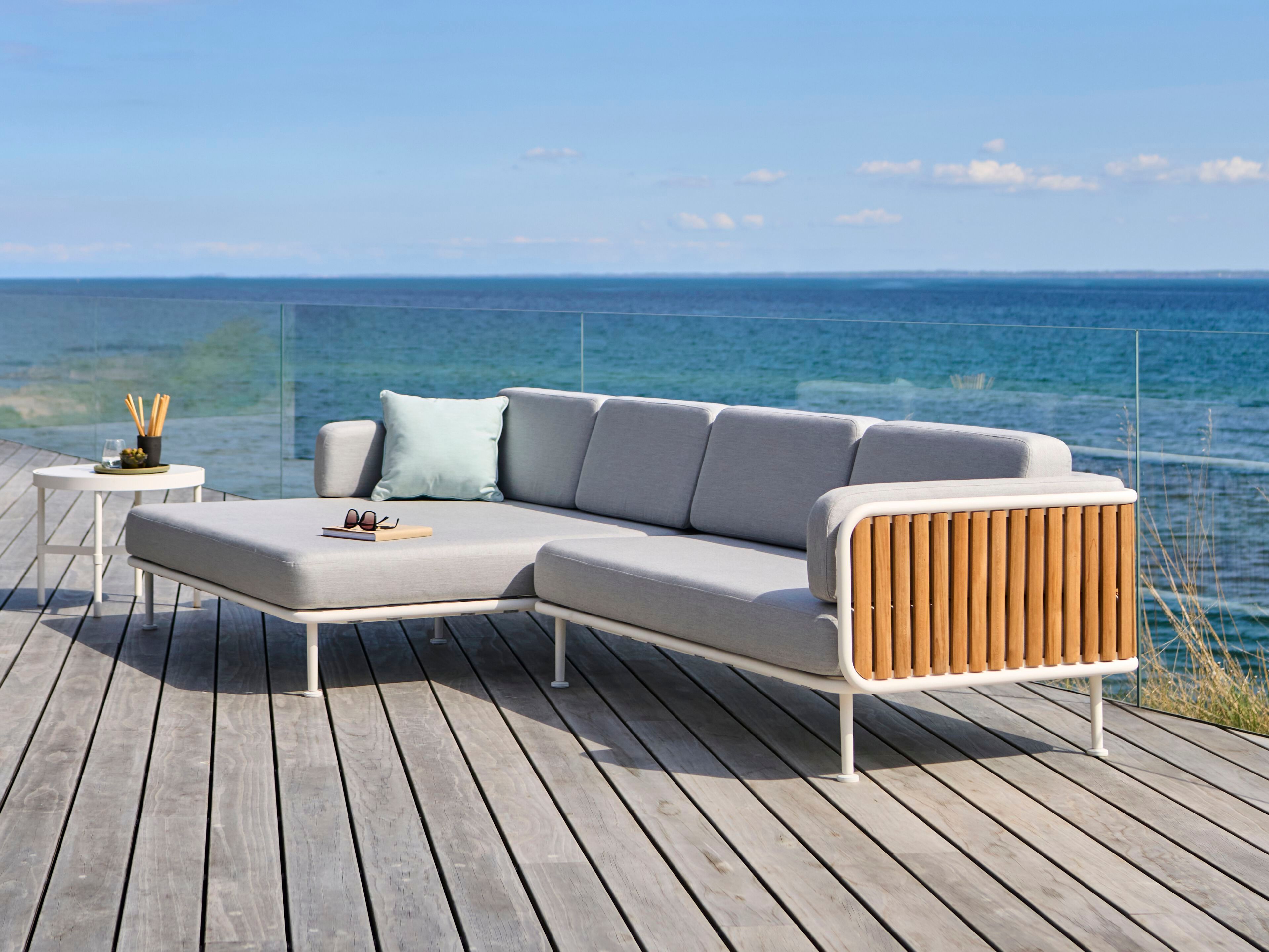 Модульный садовый диван Sunbrella® с полуостровом Mindo Mindo 100 ARCH-00104489