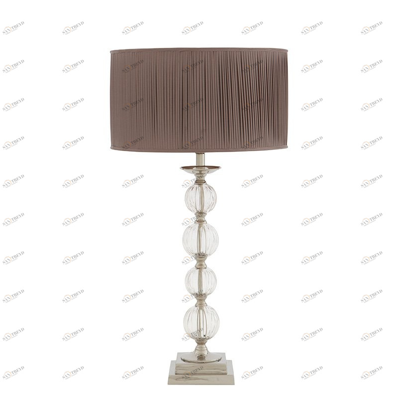 Настольная лампа 86х47 см бежевая Valence 107152 EICHHOLTZ  00-3882428 Бежевый;прозрачный 