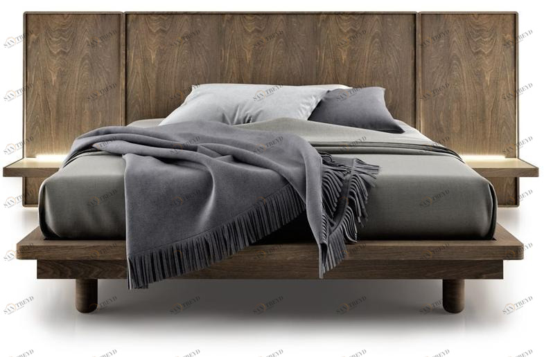 Huppé Двуспальная кровать со встроенной подсветкой Surface HUPPE sun-id-1486949