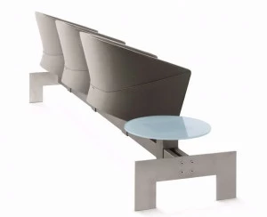 Luxy Сиденье на балке с подлокотниками с откидной крышкой Arrow