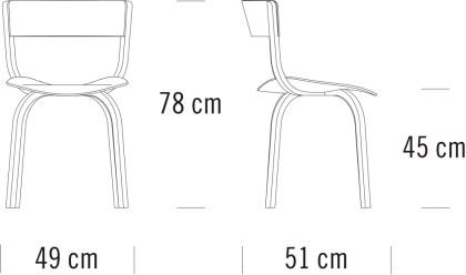 Thonet Деревянный стул 404 sun-id-1443950 - Вид №8