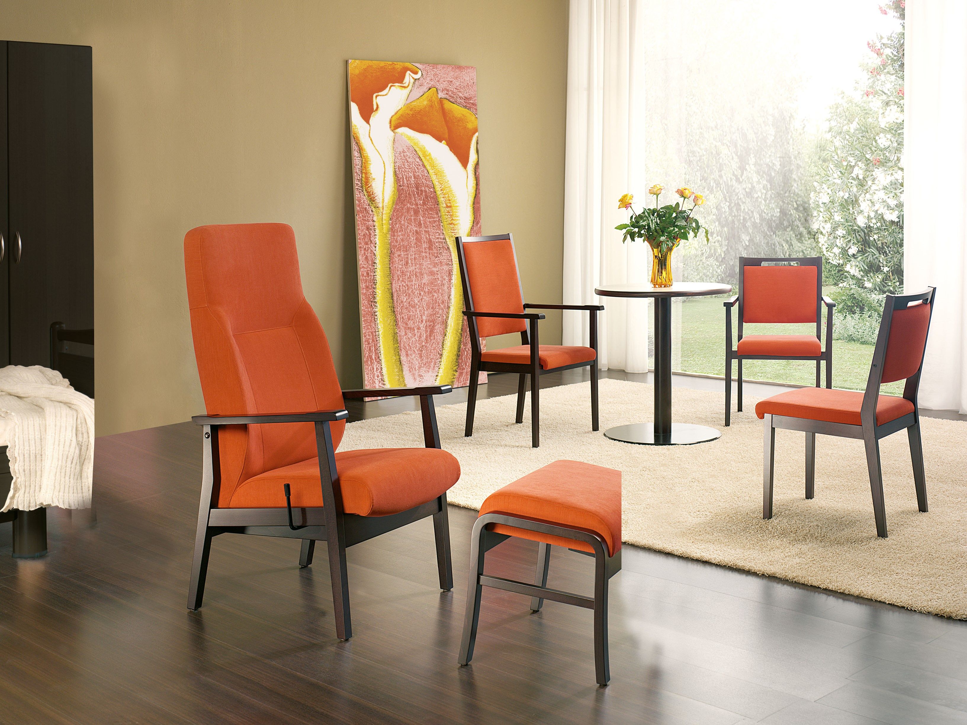 Тканевое кресло с подлокотниками PIAVAL SWING-Health &amp ARCH-00145258 - Вид №4