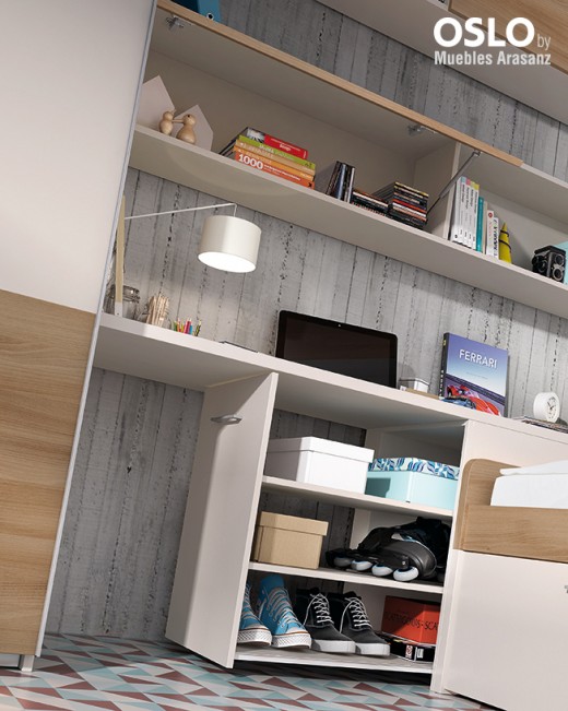 102842 Детская комната с кроватью-раскладушкой Ambiente 13 Arasanz Oslo Santreyd