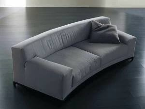 Meridiani Изогнутый диван из ткани Frieman