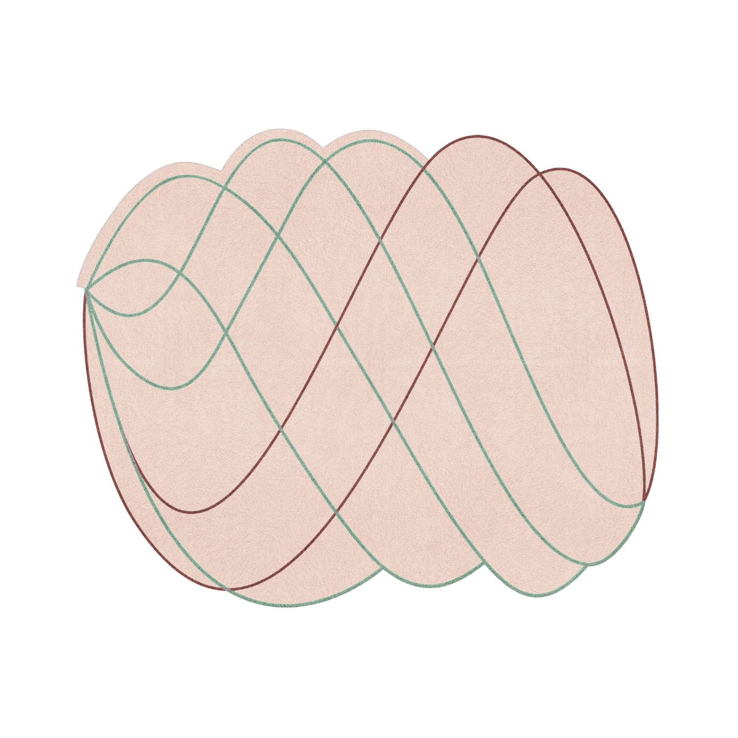 Ковер / Twist Driade sun-id-374745 - Вид №1