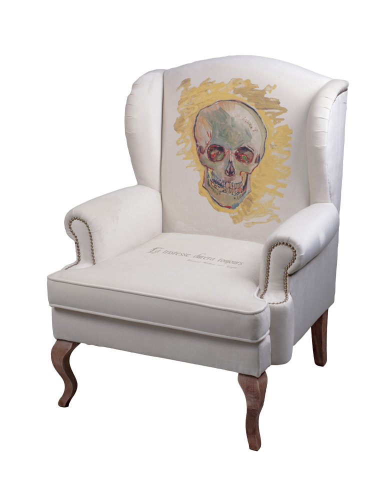 Кресло Vincent ICON DESIGNE ДИЗАЙНЕРСКИЕ, VINCENT 096838 Белый  - Вид №1