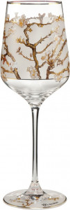 10644314 Goebel Бокал для вина "Мин.деpево"золото 450 мл Стекло