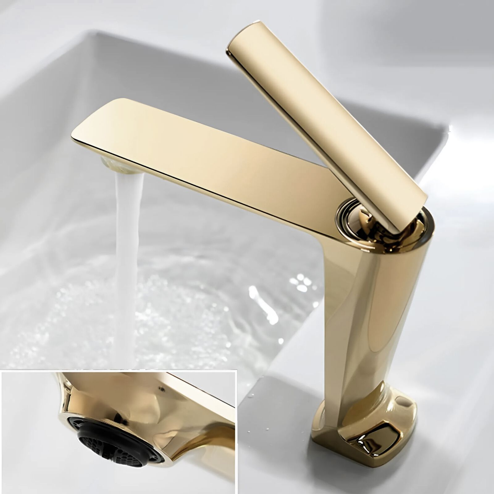 Однорычажный смеситель для раковины с одним отверстием Fontana Showers PERSAN ARCH-00016430 - Вид №4