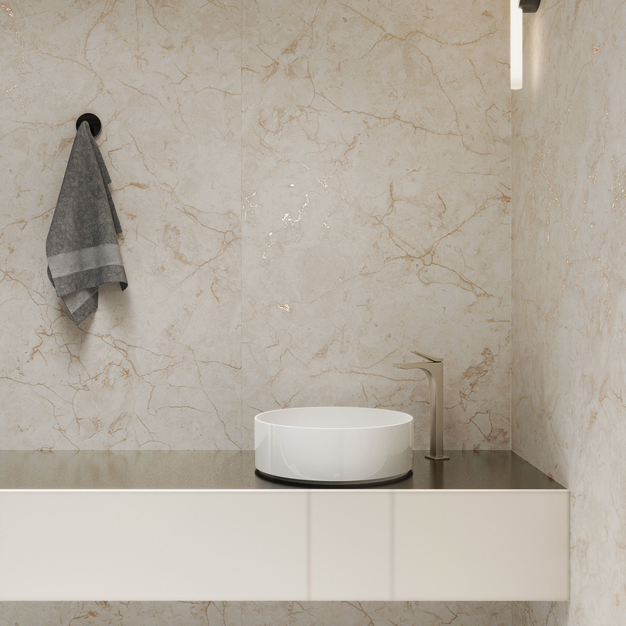Керамогранит NOVELLE BEIGE 80х160 Creanza CZ-CR04-B 