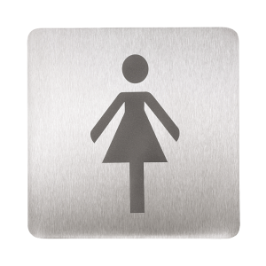 75444 Табличка - туалет дамы SANELA