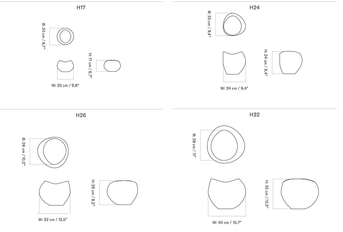Сеялка из керамогранита Audo Copenhagen PLANTAS ARCH-00023630 - Вид №31