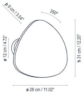 BOVER Уличный светодиодный настенный светильник из дерева или алюминия Tria sun-id-1356432 - Вид №2