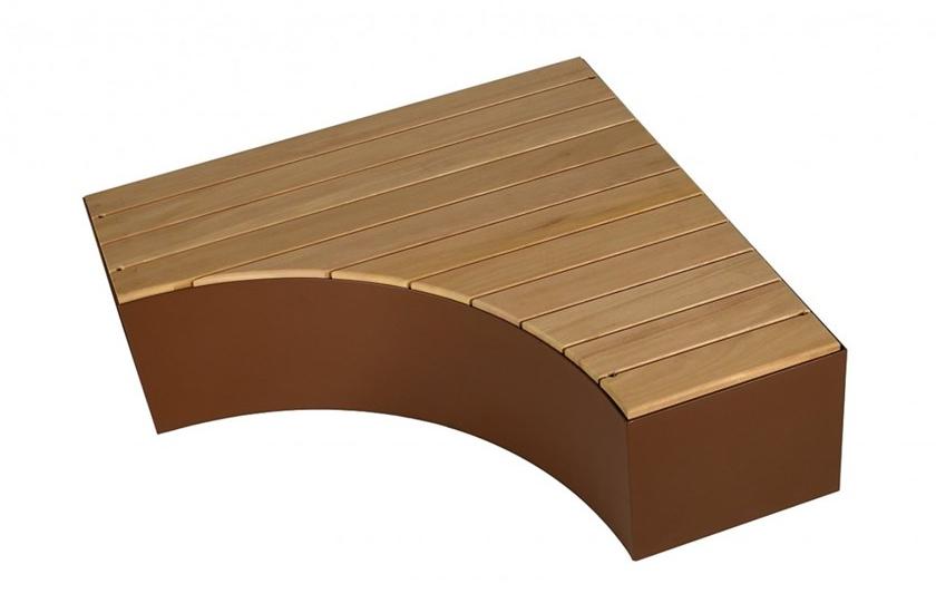 Euroform W Изогнутая деревянная скамья  1770  - Вид №1