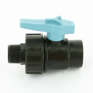 Кран НВ Unidelta 1" для труб ПНД полипропилен PP-B