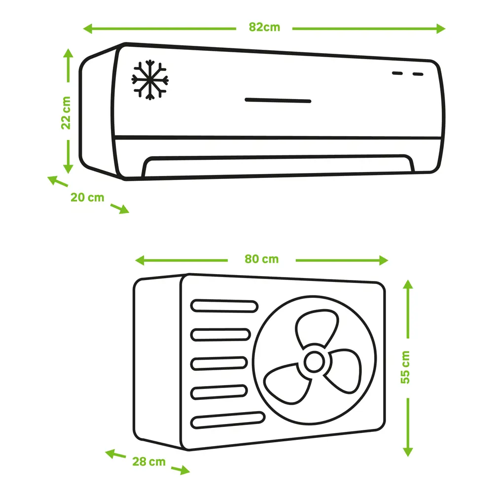 Сплит-система инверторная Equation 12K BTU охлаждение/обогрев Wi-Fi опция 82367425 STLM-2176416  - Вид №11