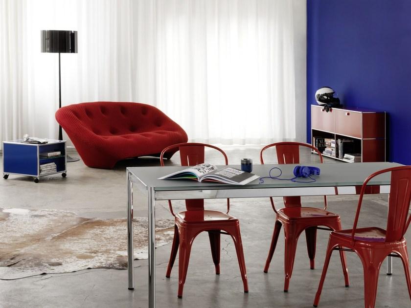 USM Прямоугольный обеденный стол из стекла Usm haller table sun-id-1347903 - Вид №4