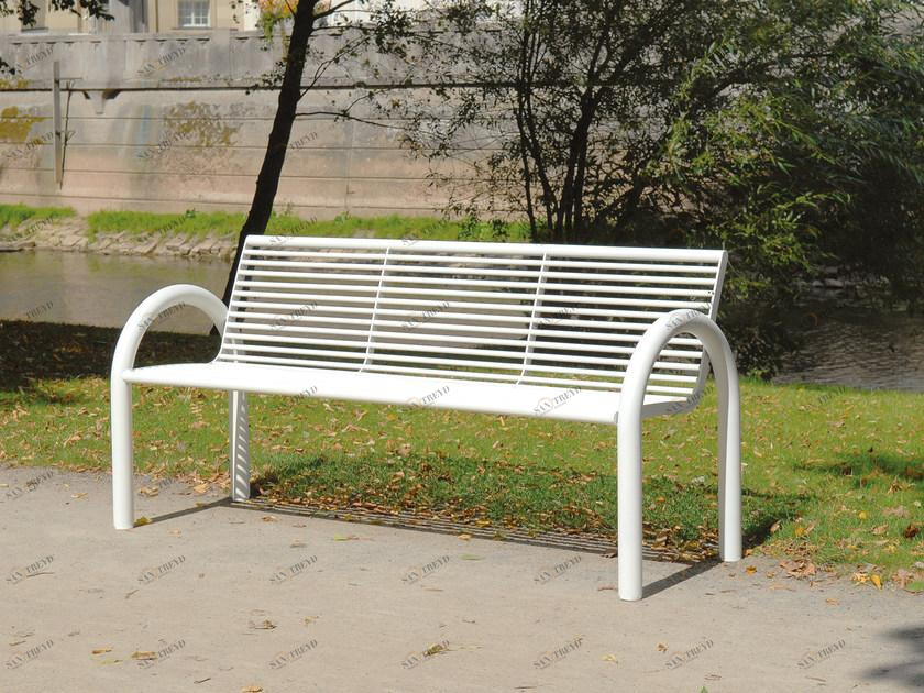 BENKERT BANKE Скамья из нержавеющей стали со спинкой Siardo sun-id-1350835