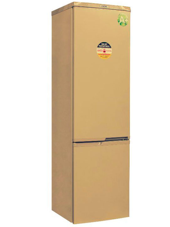 4721109 Холодильник с морозильником   DON R-290 Z золотистый STDN-0107082
