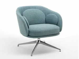 Saba Italia Кресло поворотное со съемным чехлом Sunset