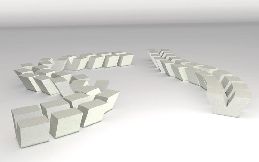 Manufatti Viscio Реконструированное уличное сиденье из камня Viceversa sun-id-1354652 - Вид №3